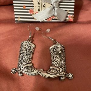 Cowgirl earrings